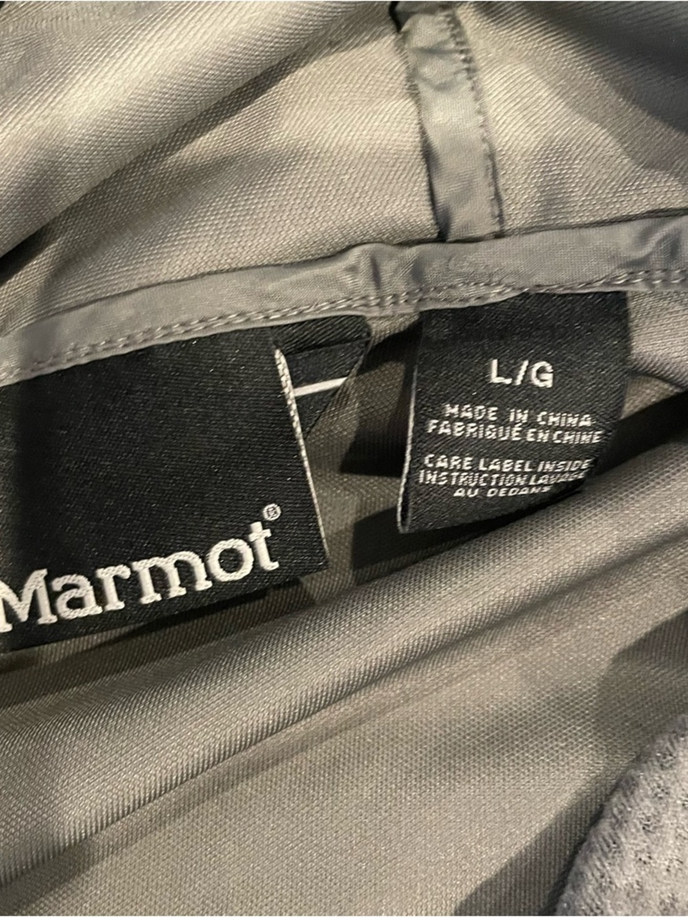 MARMOT Gore Windstopper Softshell Jacket Grey Large - Picture 7 of 9